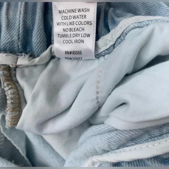 Excellent Condition, Pistola "Cam Paperbag Pants" in Light Wash, Size Small - Picture 11 of 11